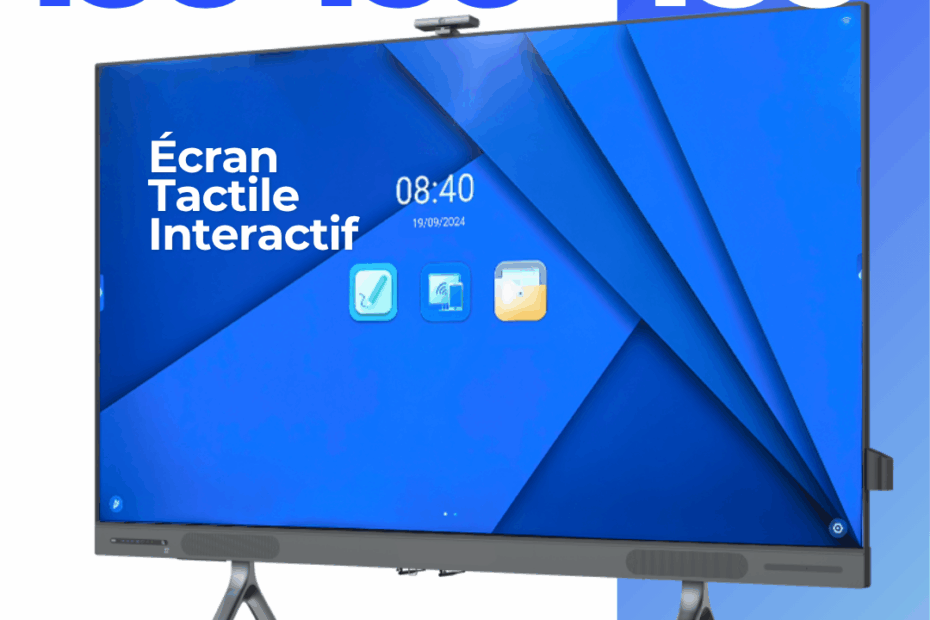 écrans géants interactifs ETI - écran numérique - ENI 98 100 105 et 110 pouces