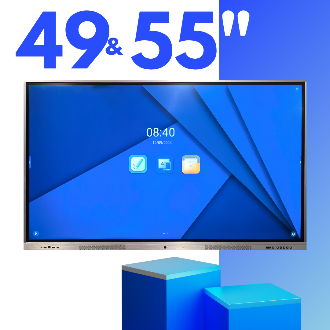 écran interactif en 49 et 55 pouces de la marque InfiniSygn