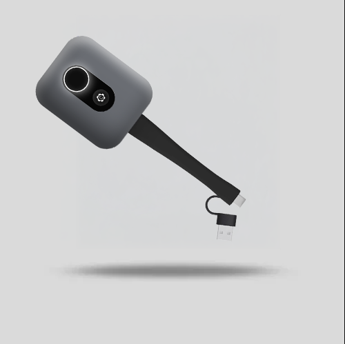 packshot produit d'un transmetteur sans fil InfiniSygn pour vidéoprojeter