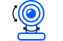 icone de caméra PTZ