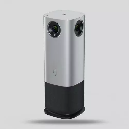 Caméra 360 degrés InfiniSygn pour réunion hybride immersive — accessoire grand écran interactif