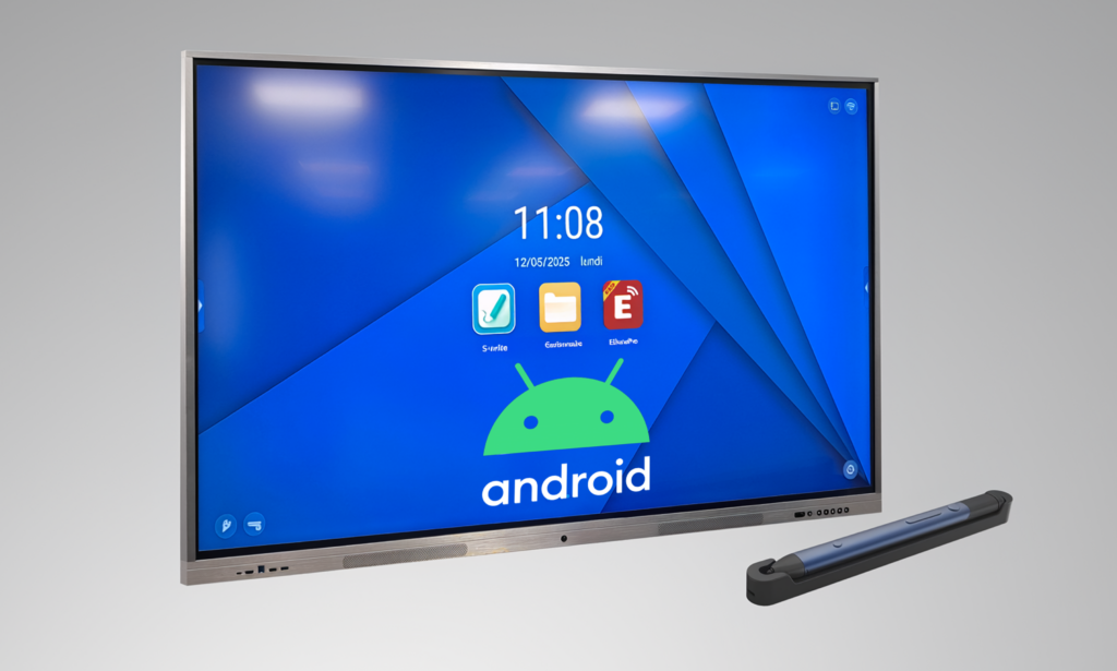ecran tactile et interactif InfiniSygn avec stylet et android